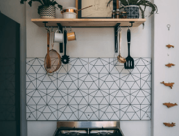 Modern kitchen counter