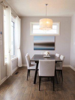 Modern dining room